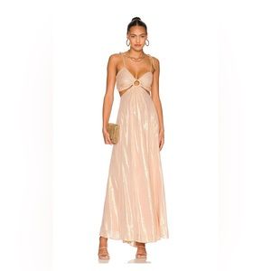 Sundress Magda Dress in Ios Gold (Size XL)